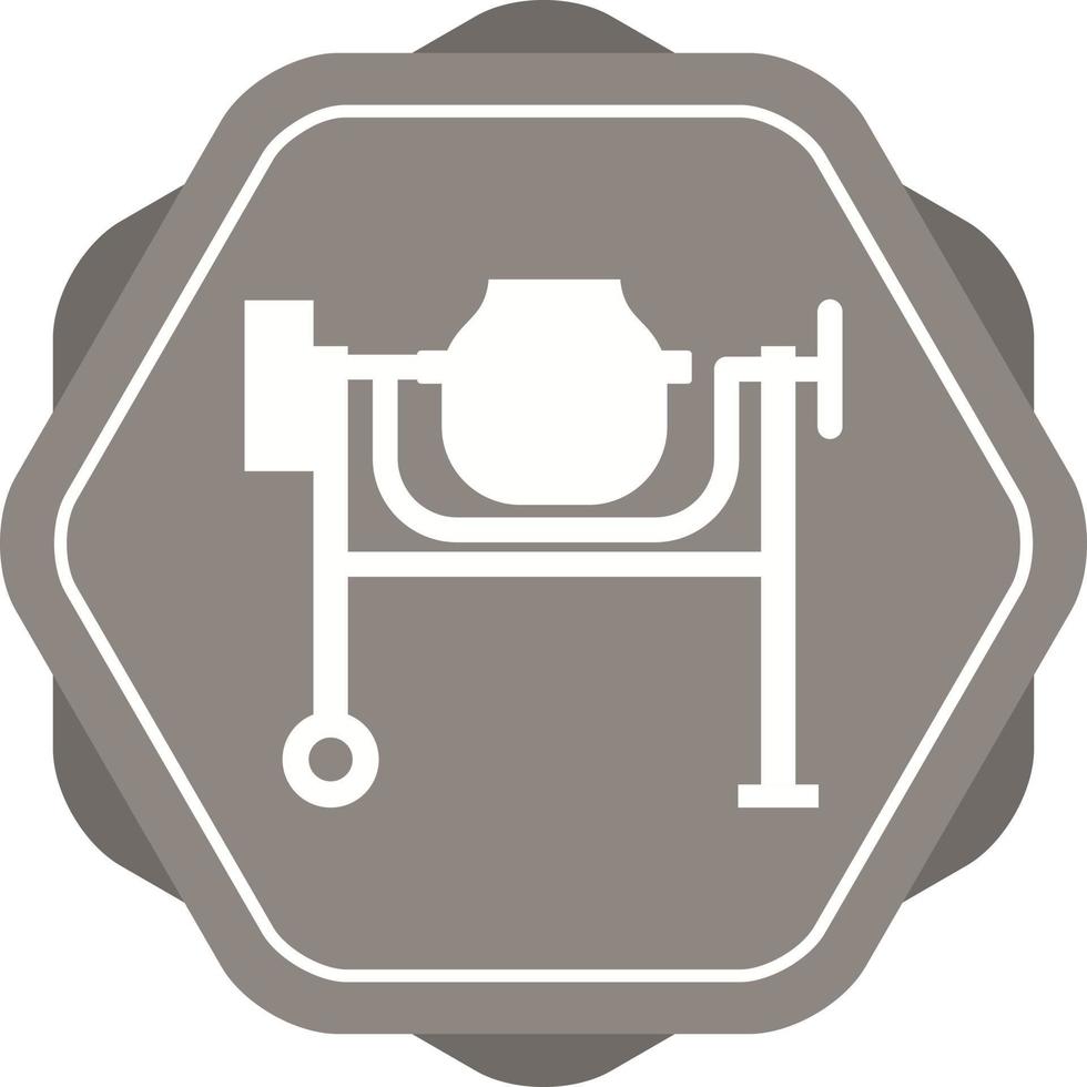 Beautiful Mixer Glyph Vector Icon