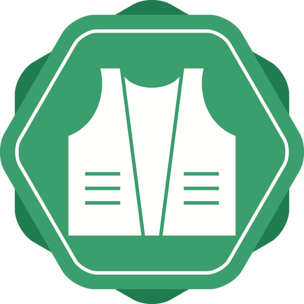 Beautiful Jacket Glyph Vector Icon