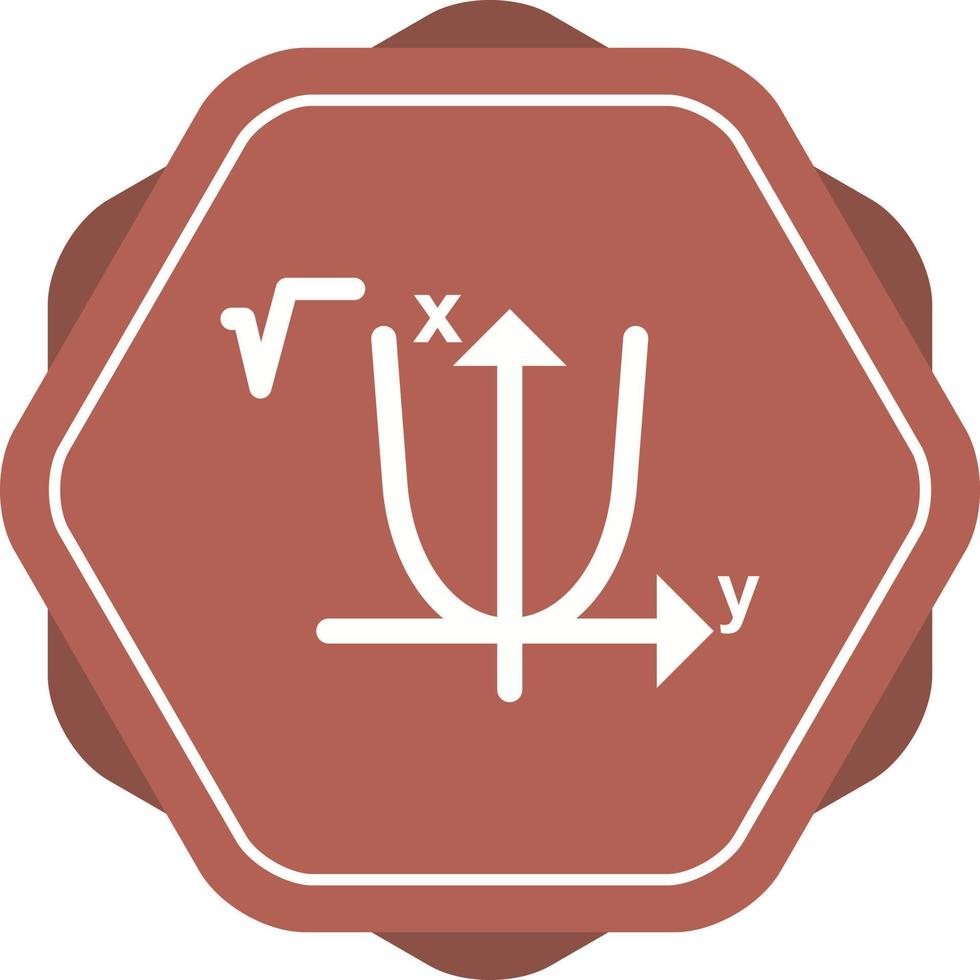 Beautiful algebra Glyph Vector Icon