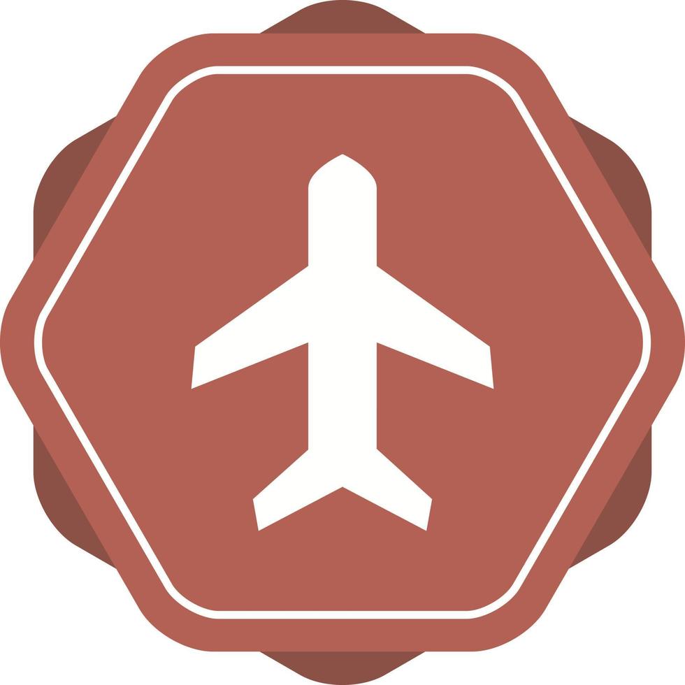 Beautifu Airplane mode Glyph Vector Icon