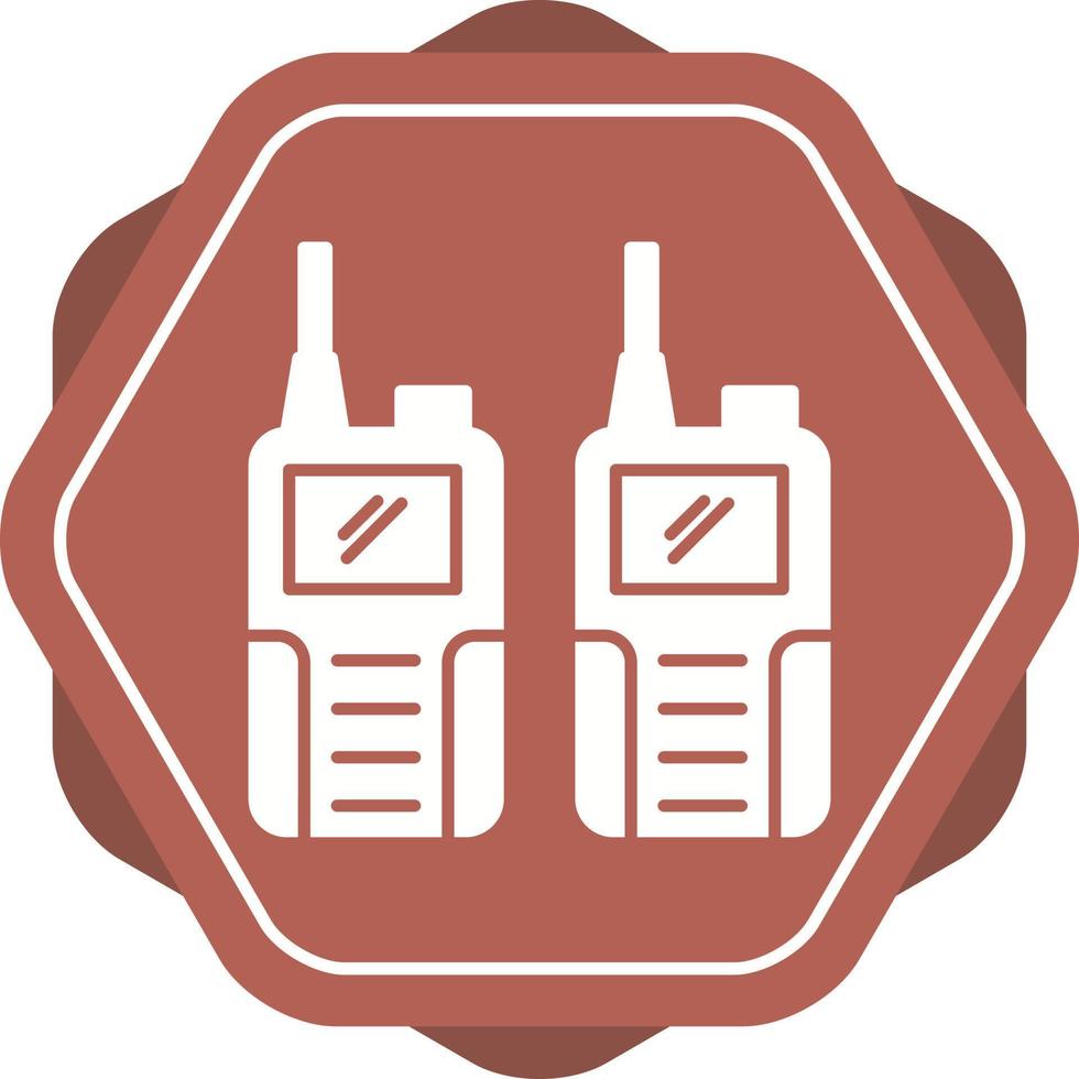Walkie Talkie Vector Icon