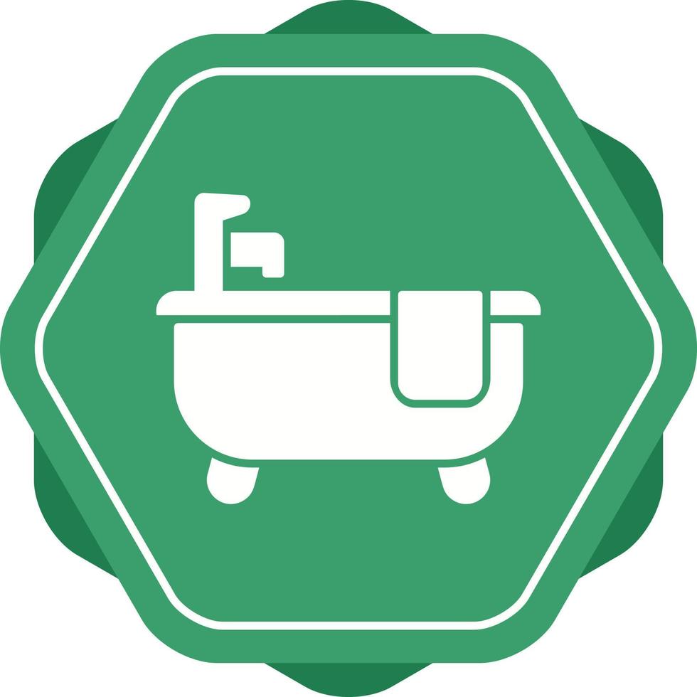 Bathtub Vector Icon