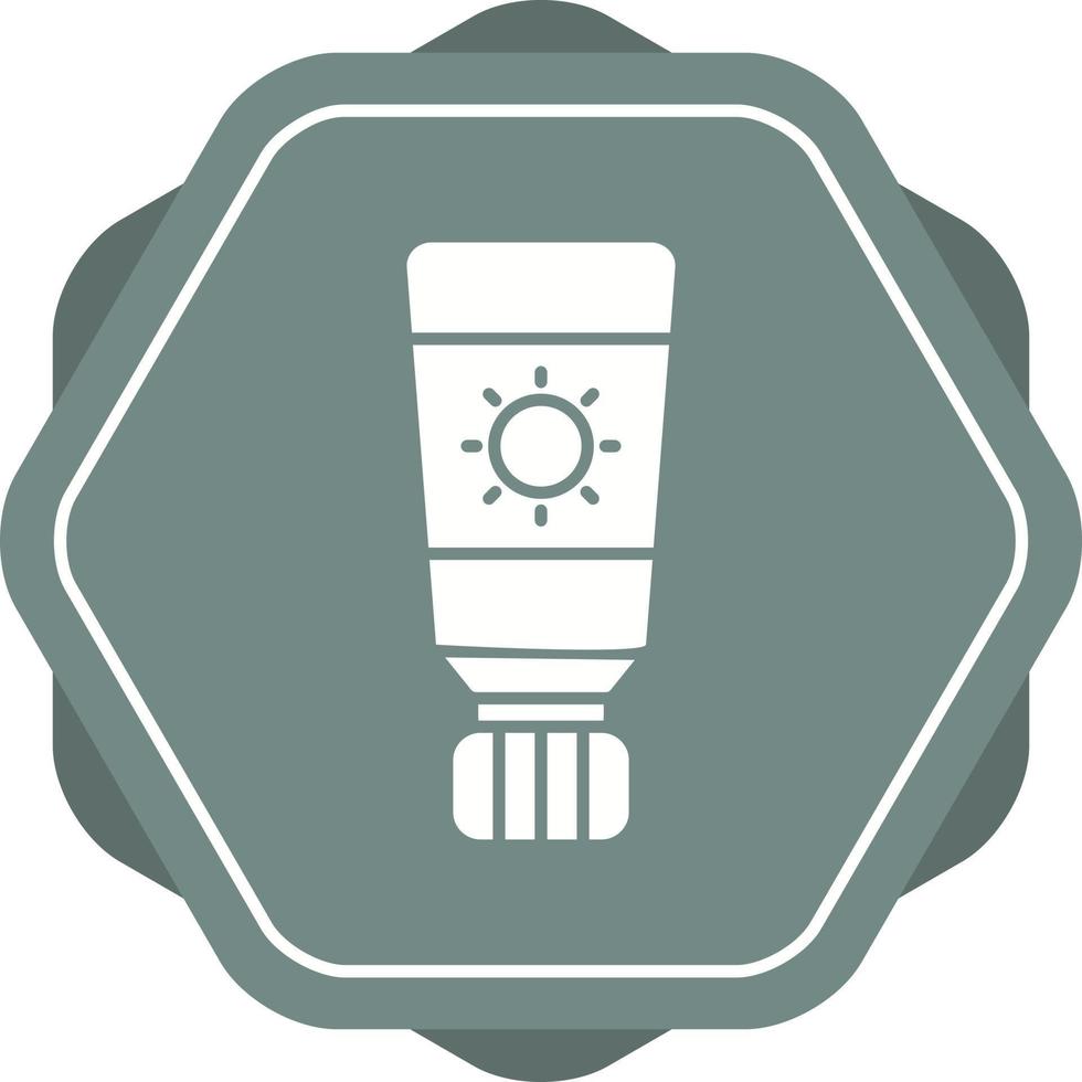 Sunscreen Vector Icon