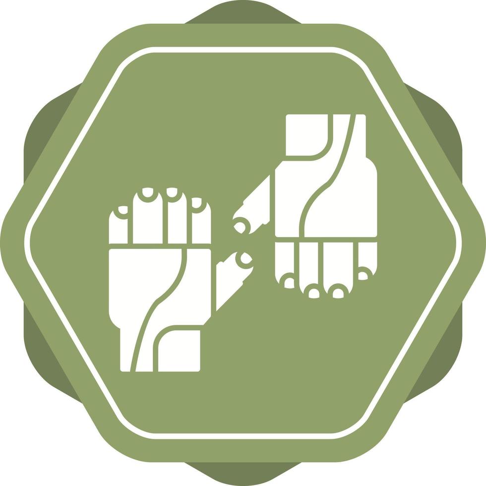 Cycling Gloves Vector Icon