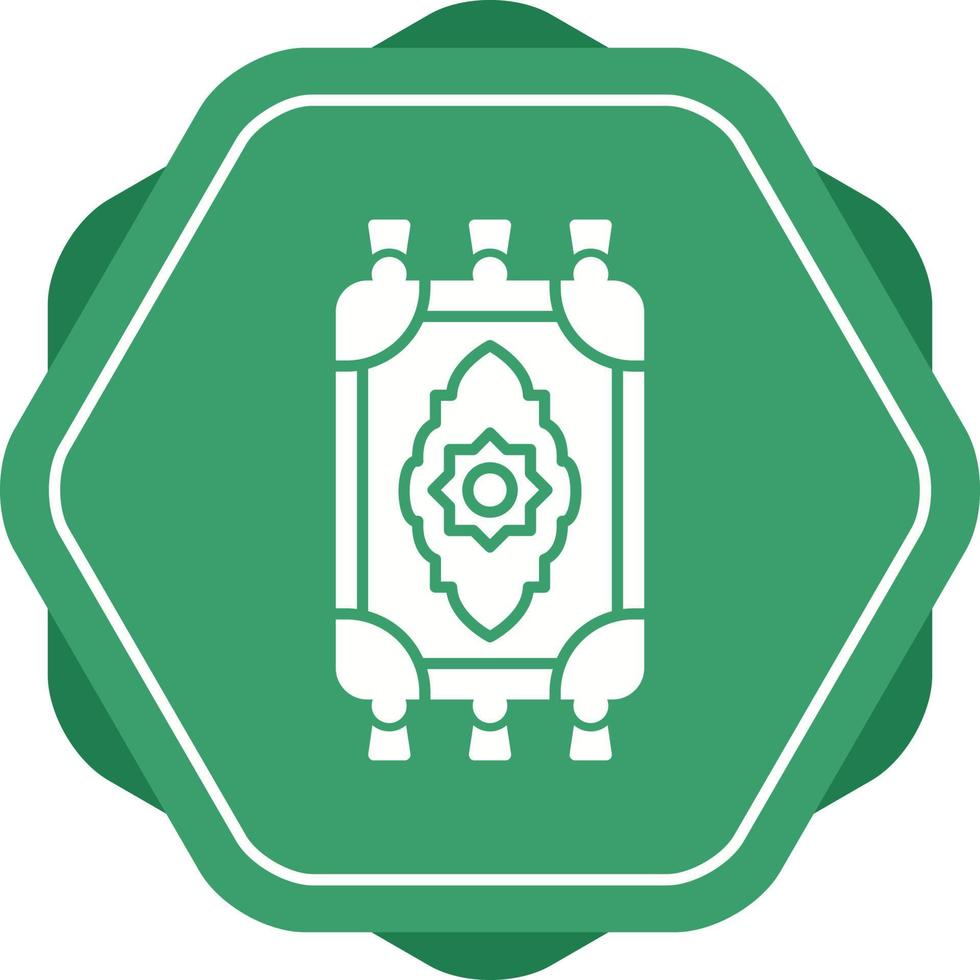 icono de vector de alfombra