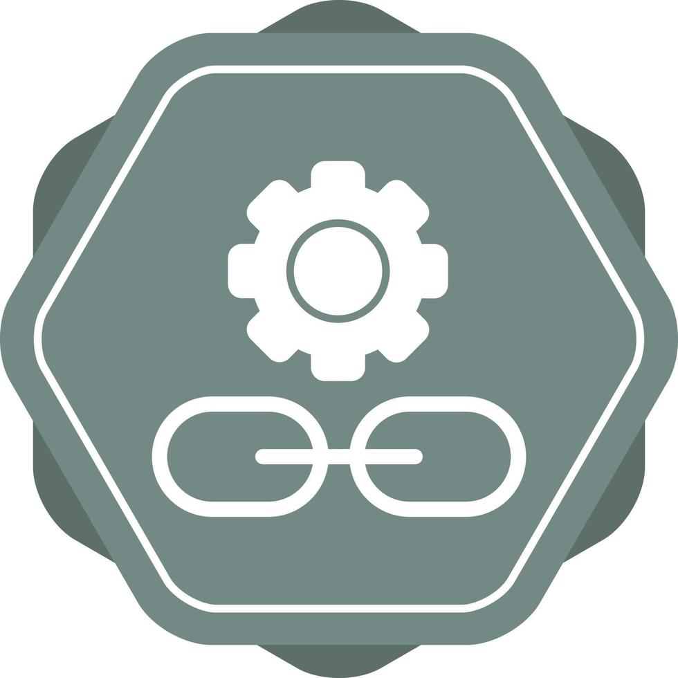 Link Setting Vector Icon