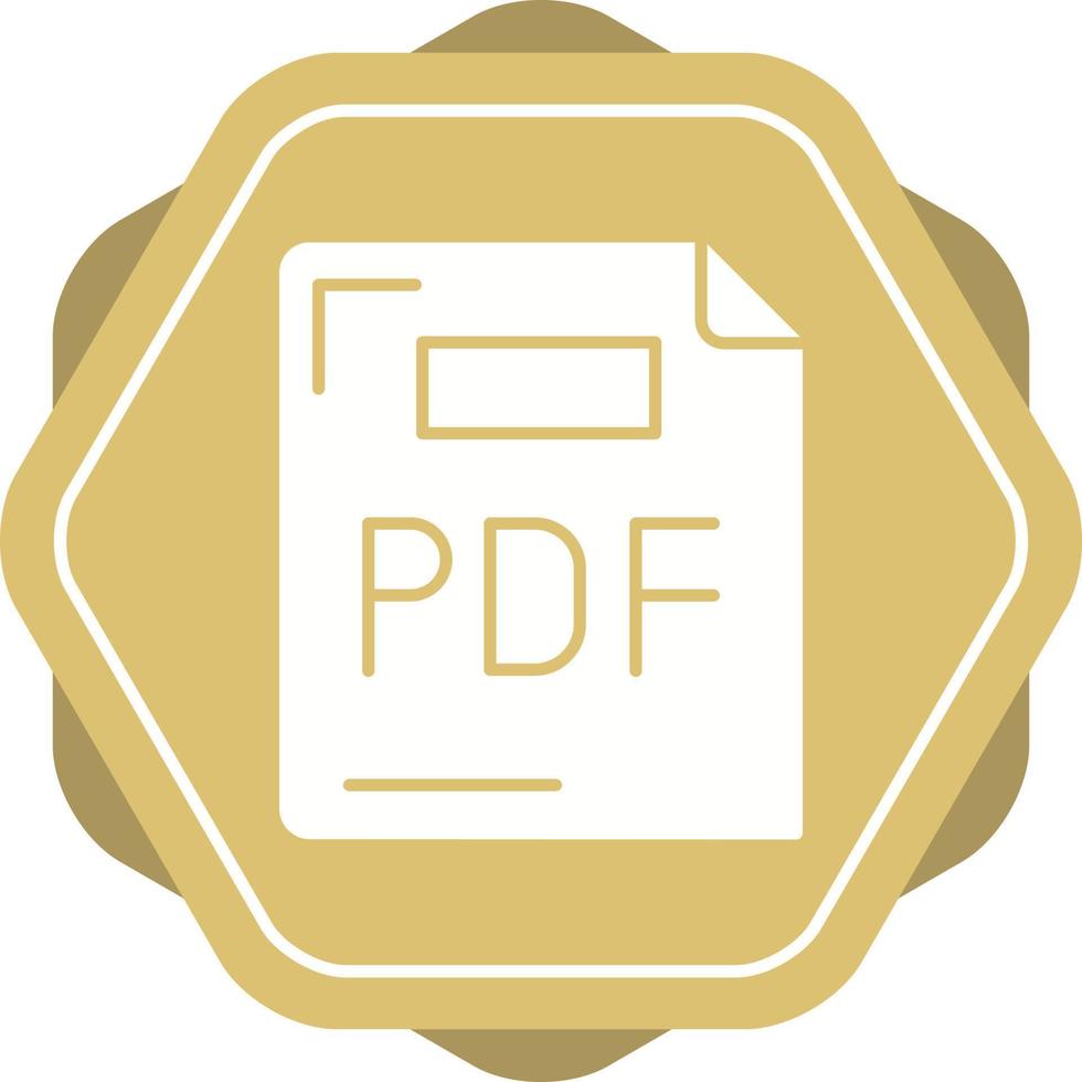 PDF Vector Icon