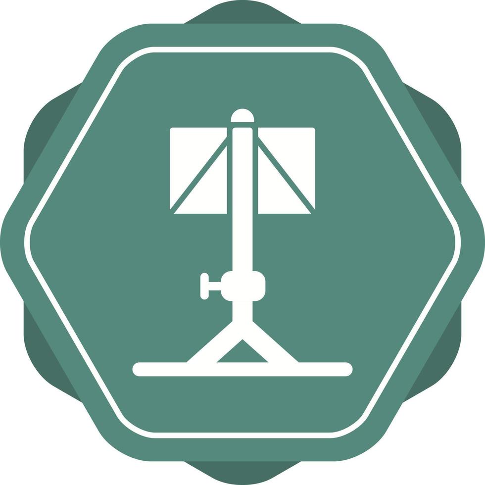 Music Stand Vector Icon