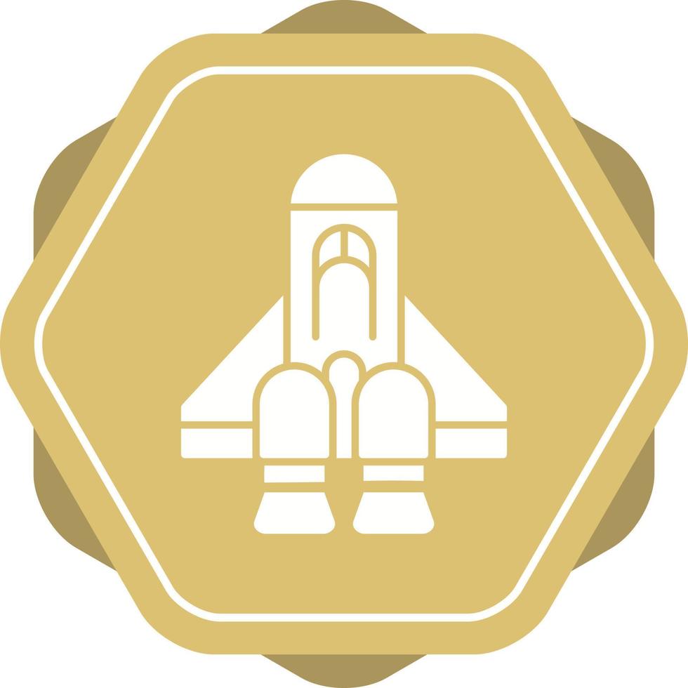 Spaceship Vector Icon