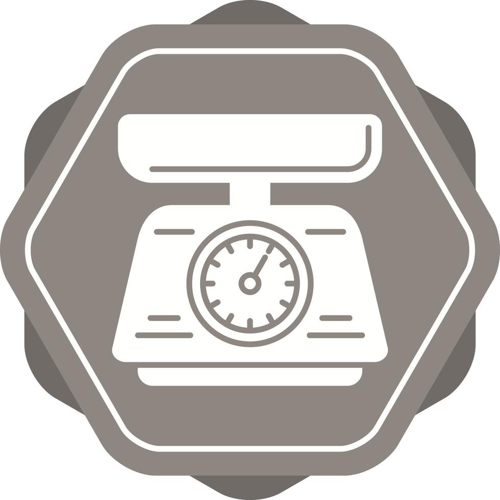 Weight Scale Vector Icon