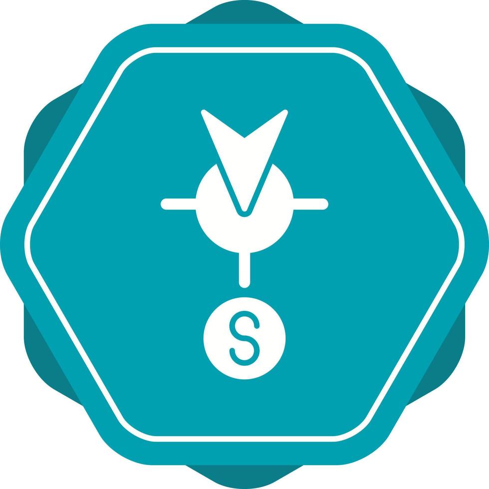 South Vector Icon