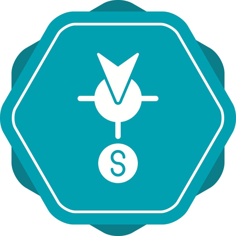 South Vector Icon