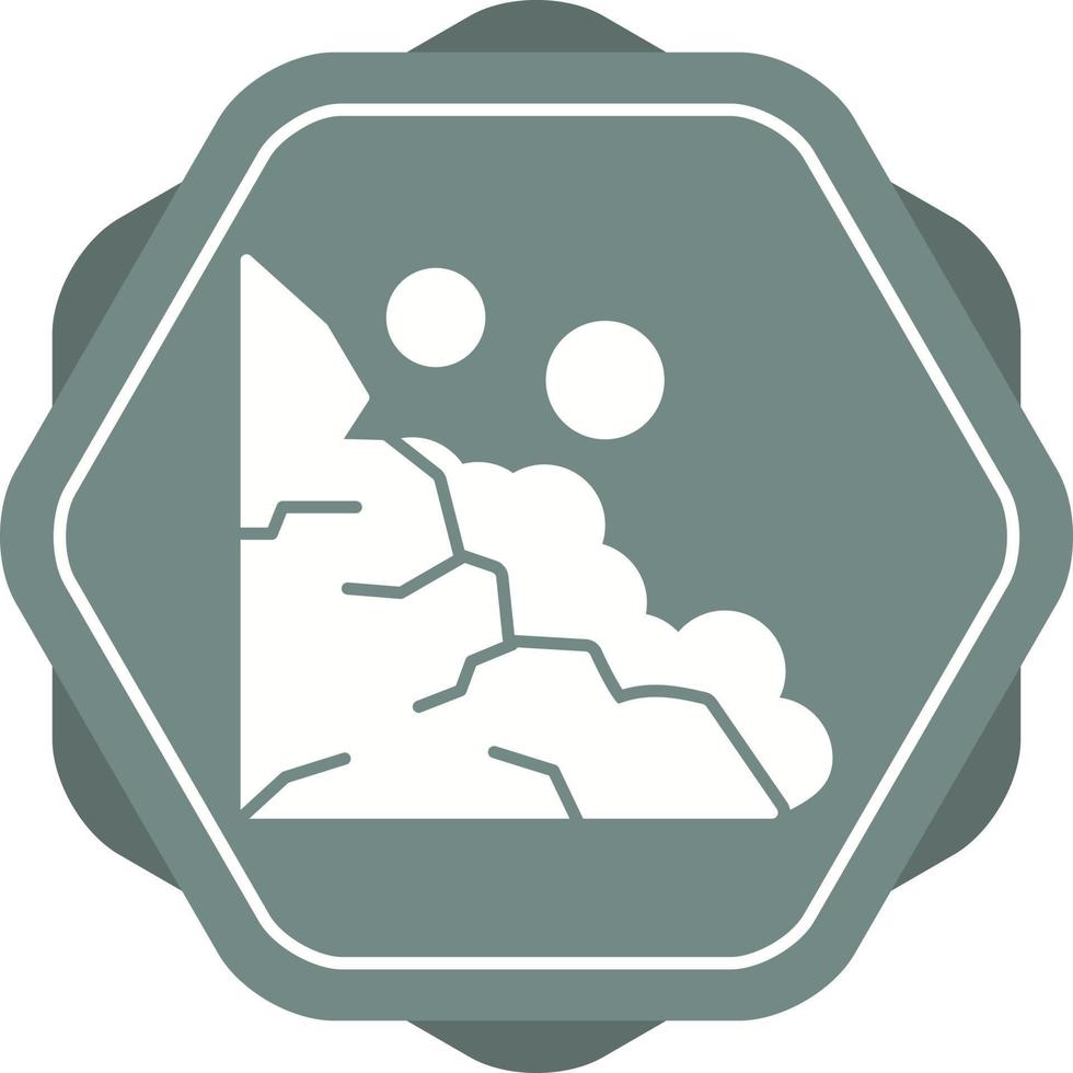 Landslide Vector Icon