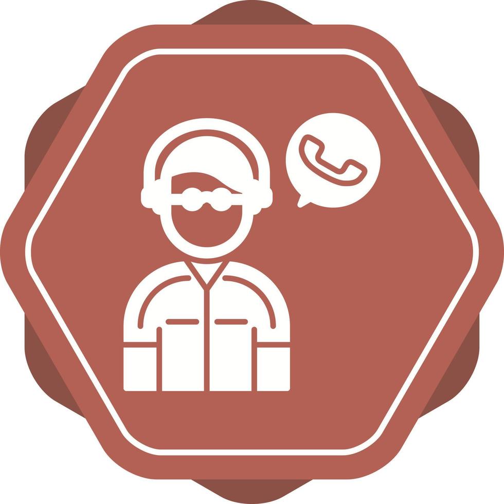 Contact Us Vector Icon