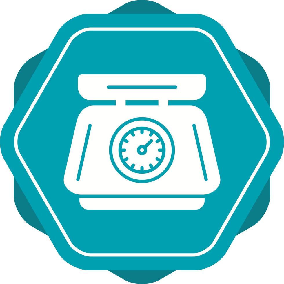 Weight Scale Vector Icon