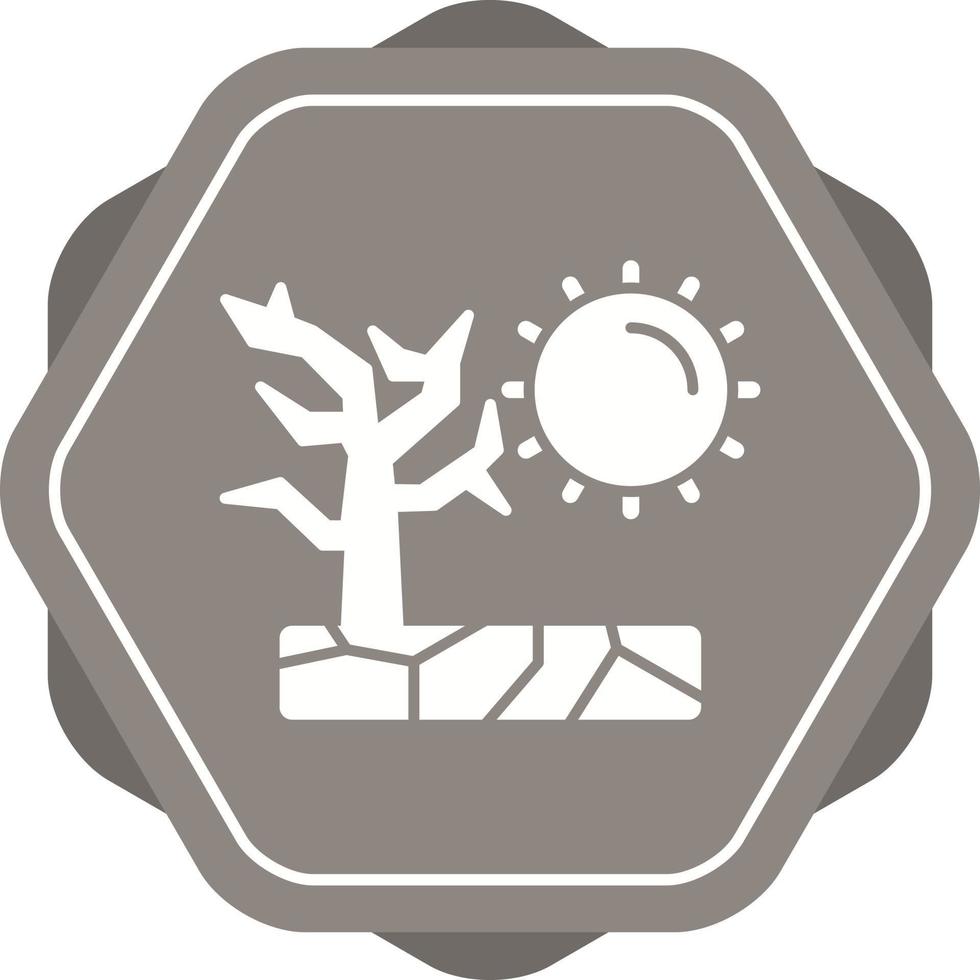 Drought Vector Icon