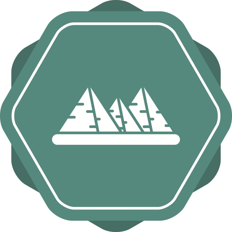 Pyramid Vector Icon