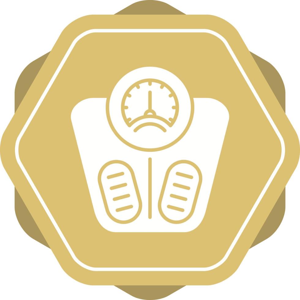 Weight Scale Vector Icon