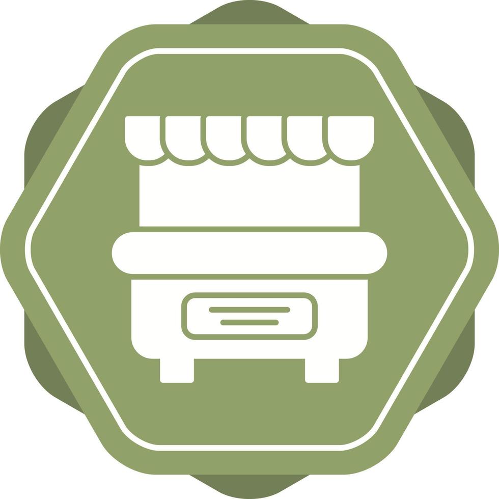 Food Stall Vector Icon
