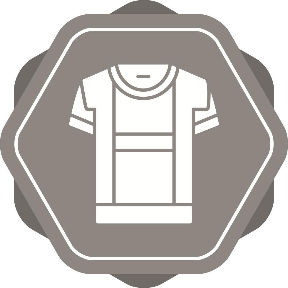 icono de vector de camiseta