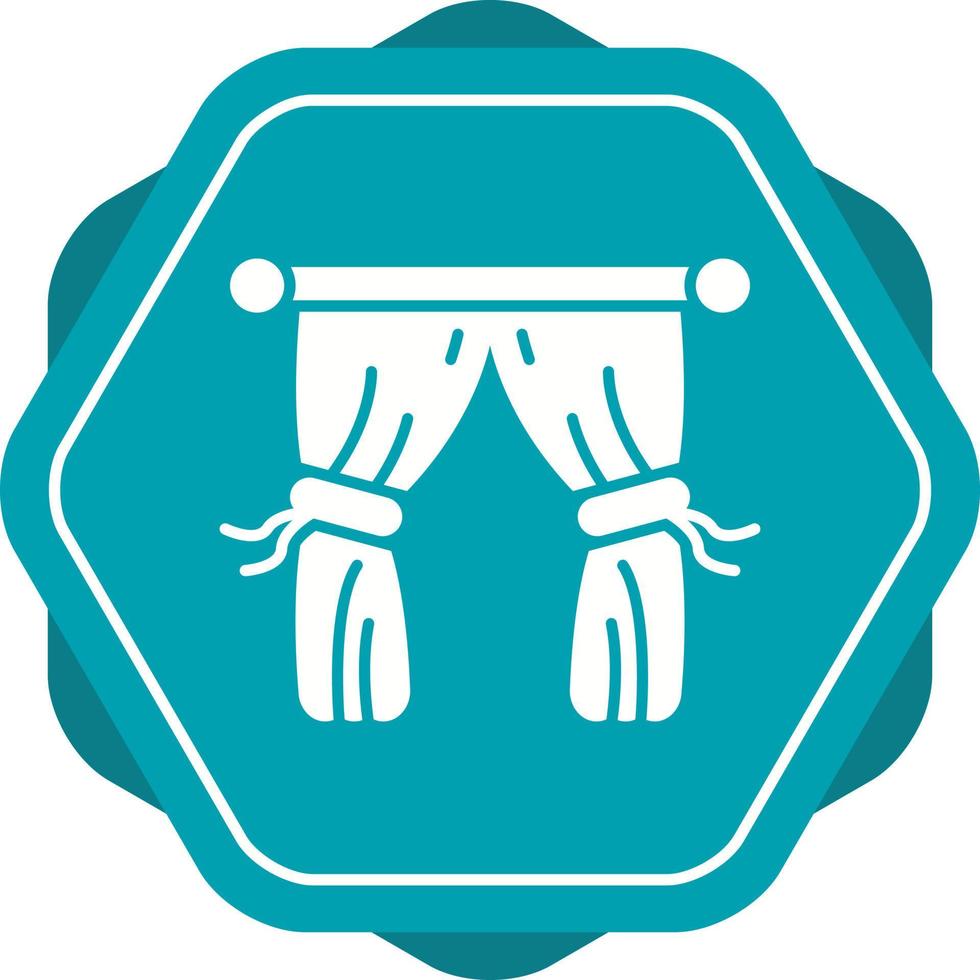 Curtains Vector Icon