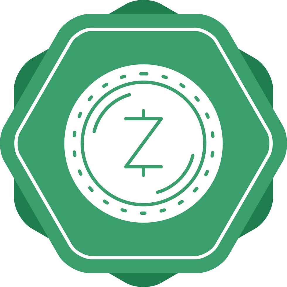 Zcash Currency Vector Icon