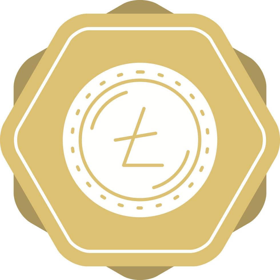 Litecoin Currency Vector Icon