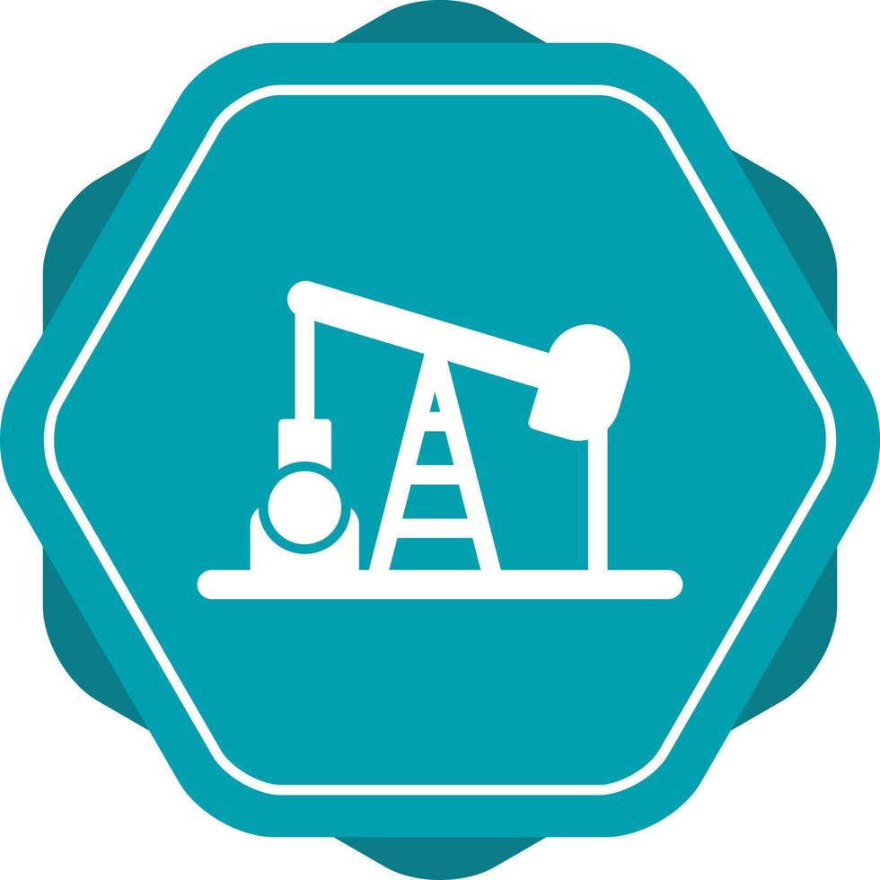 Oil Pump Vector Icon
