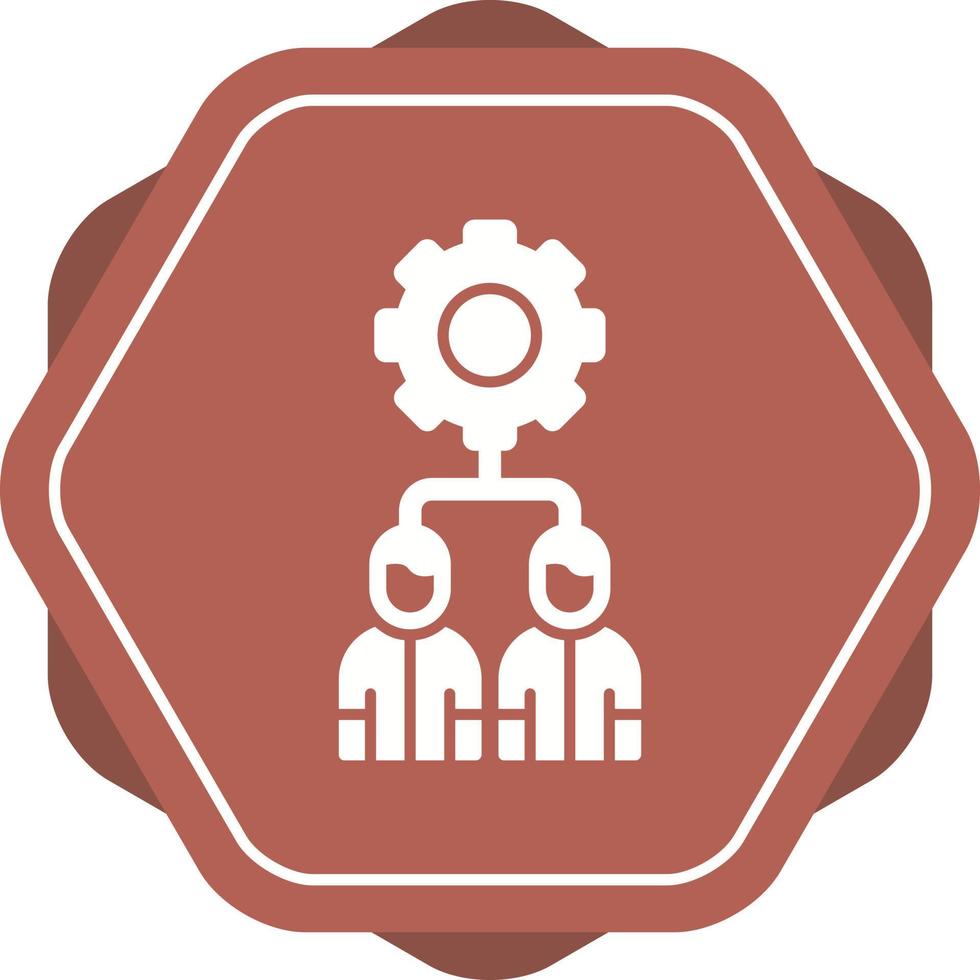 Team Management Vector Icon