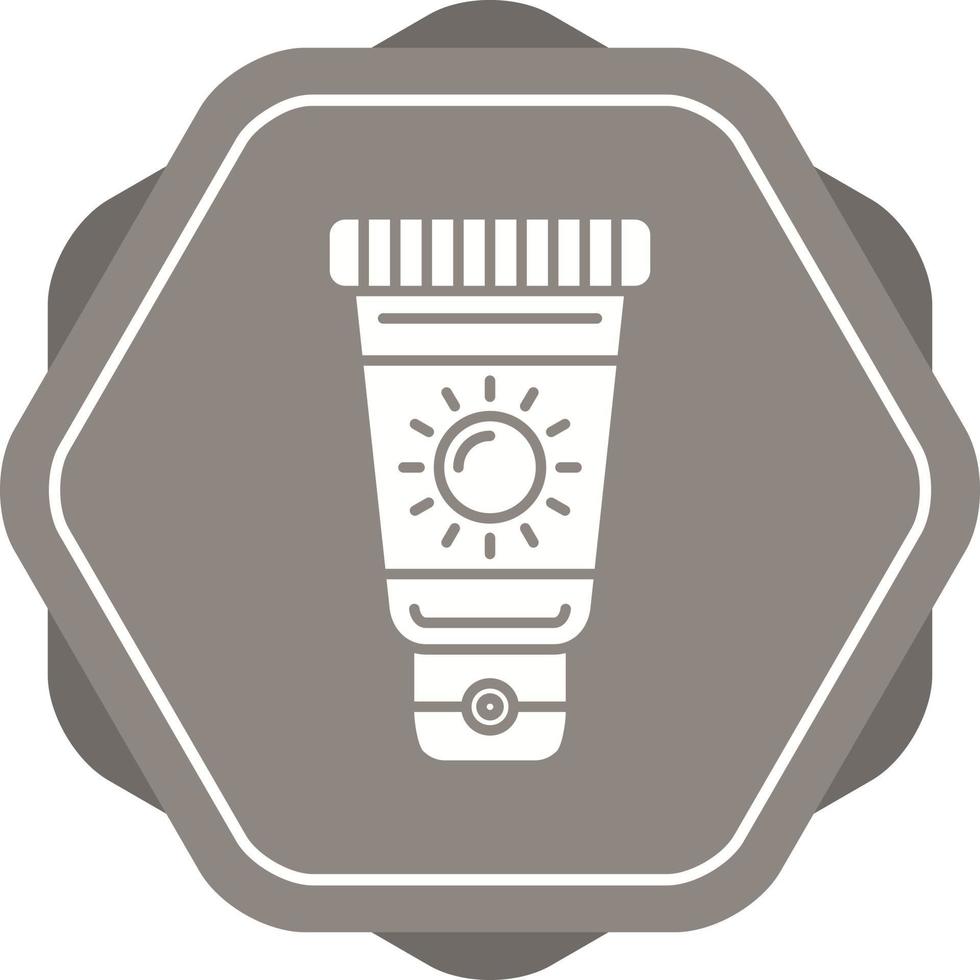 Sunscreen Vector Icon
