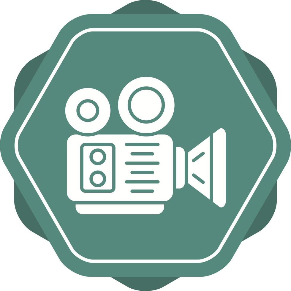 icono de vector de grabadora de video