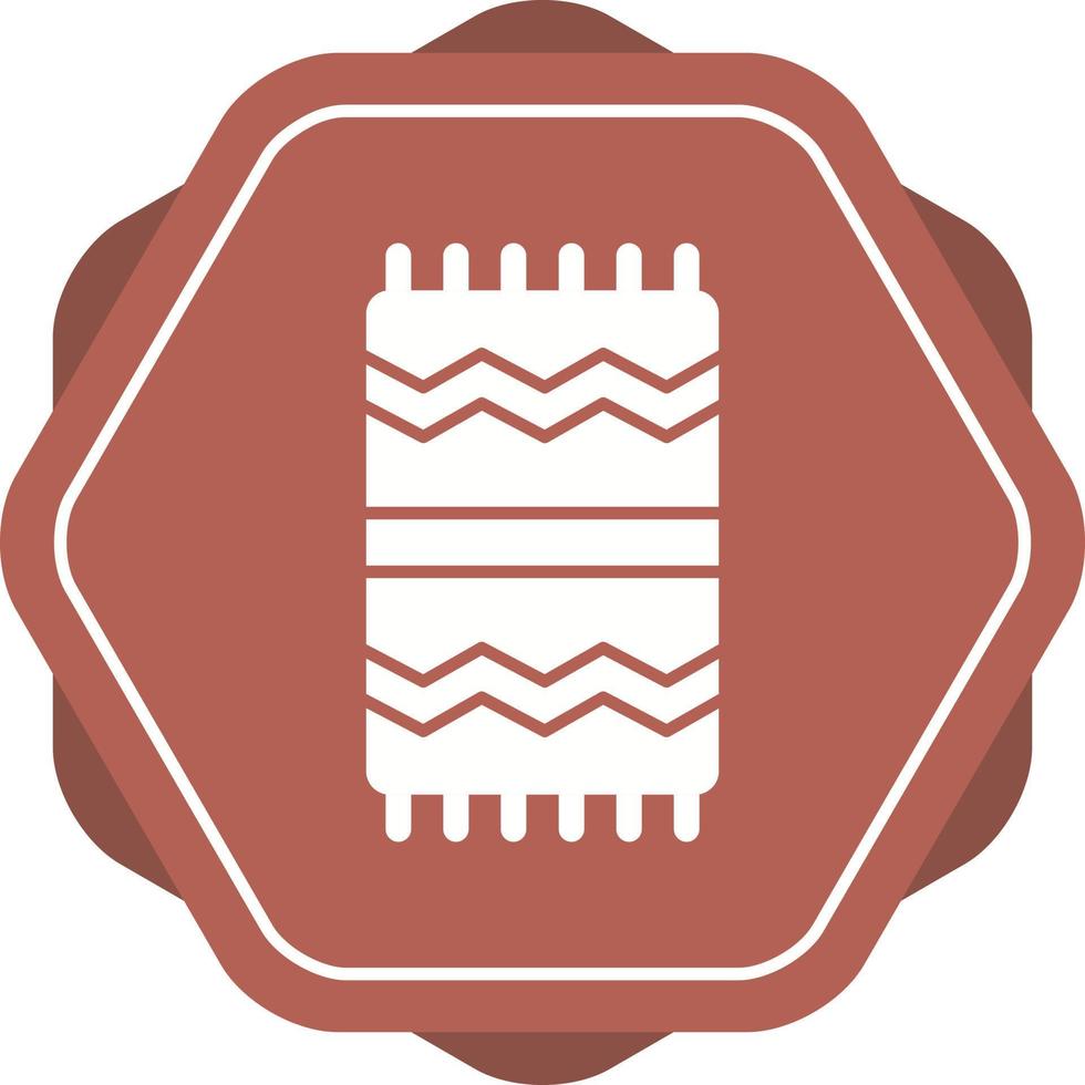 Beach Towel Vector Icon