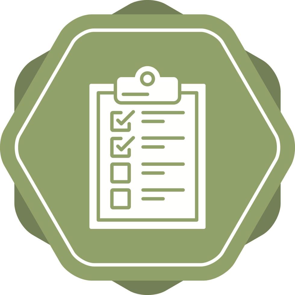 Check List Vector Icon