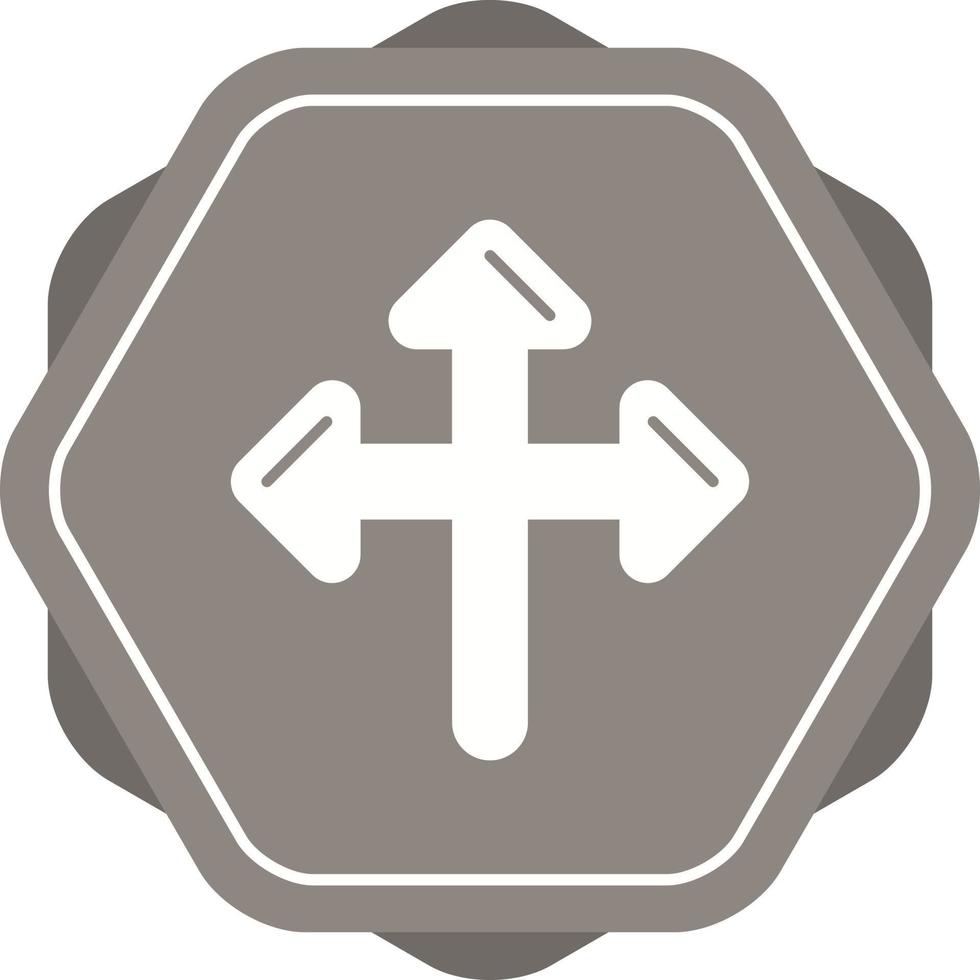 Directional Sign Vector Icon