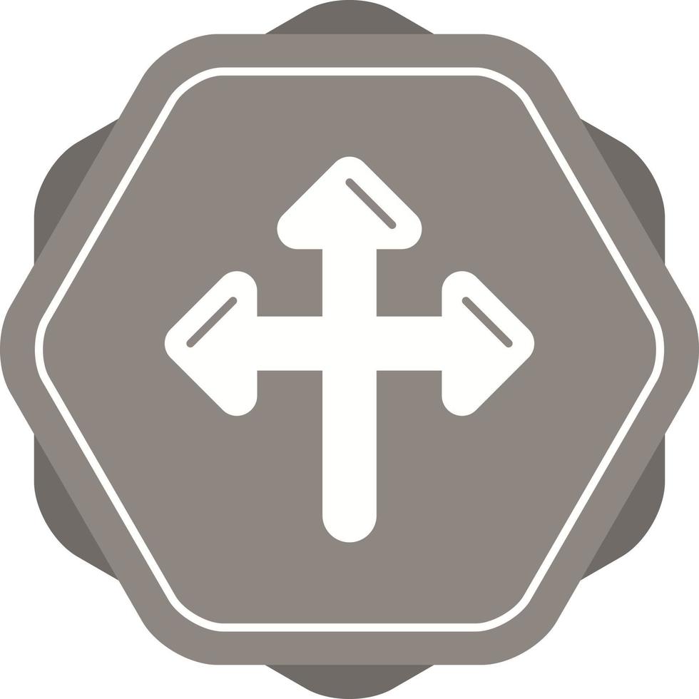 Directional Sign Vector Icon