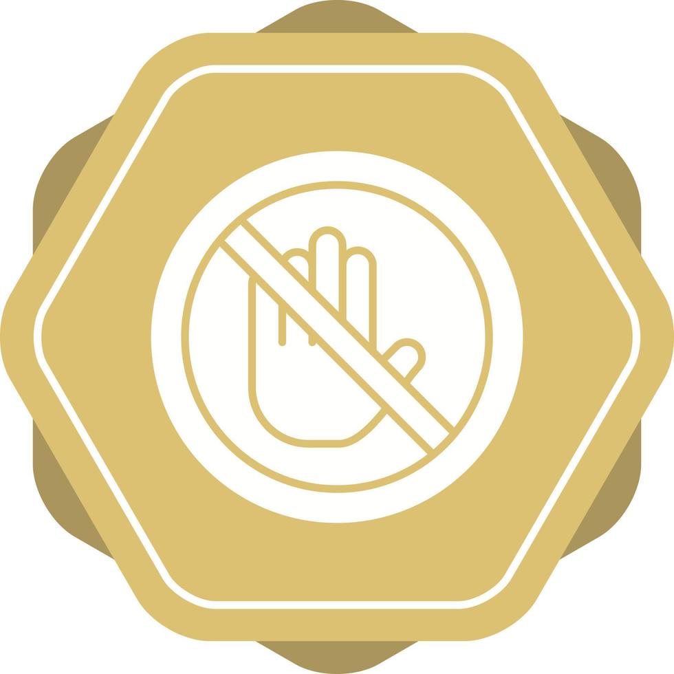 Stop Vector Icon