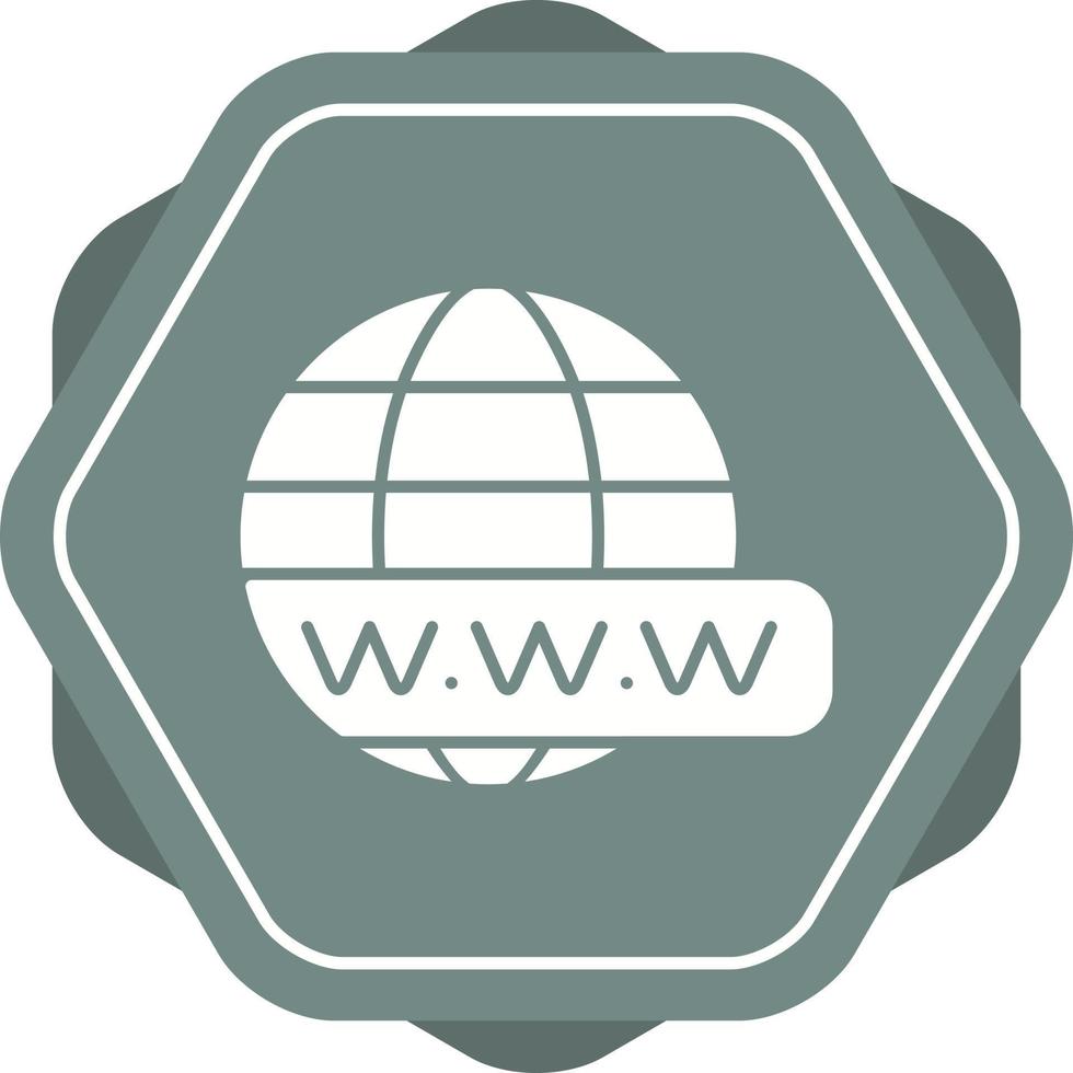 icono de vector de sitio web