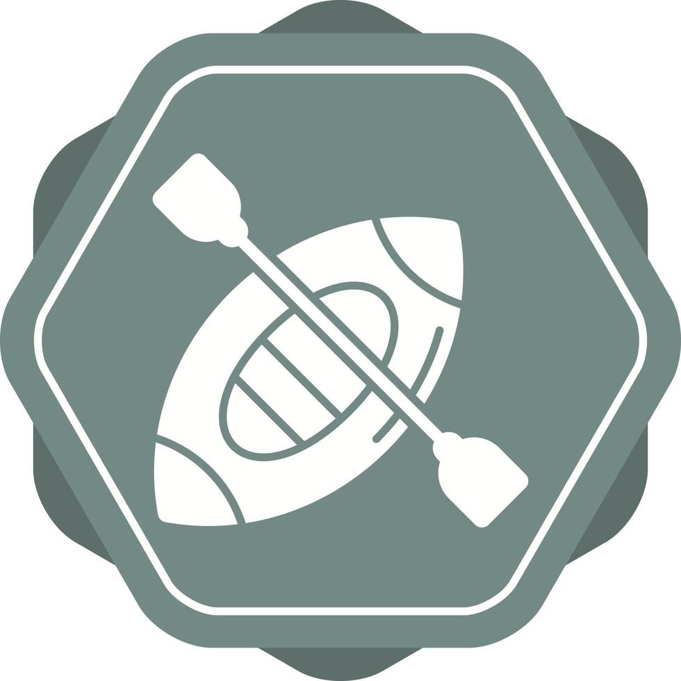 Kayak Vector Icon