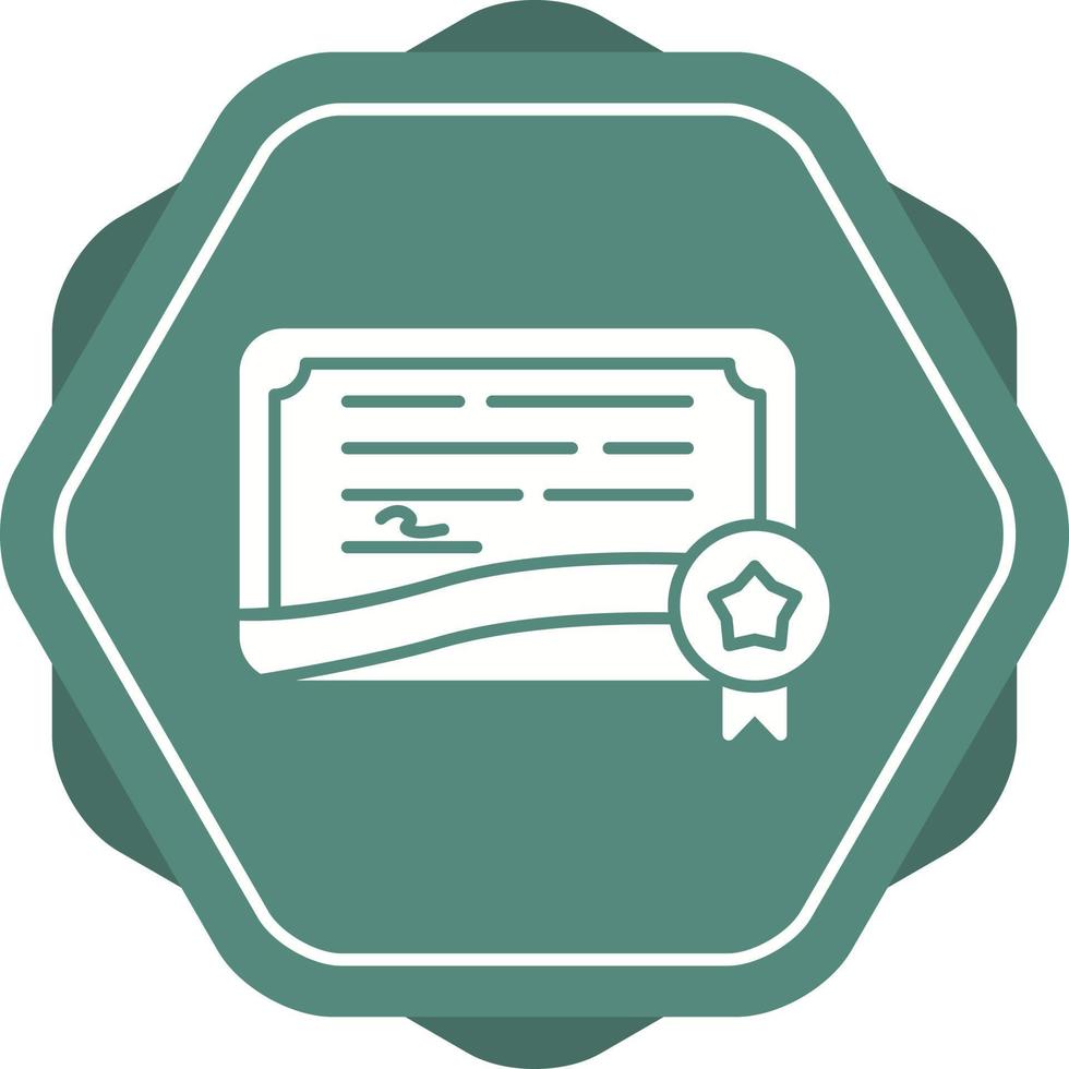 Certificate Vector Icon