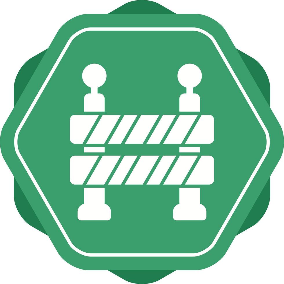 Barrier Vector Icon