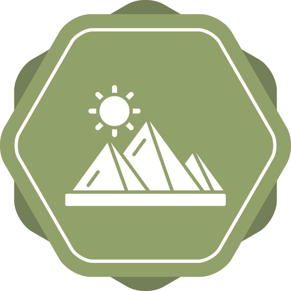 Pyramid Vector Icon