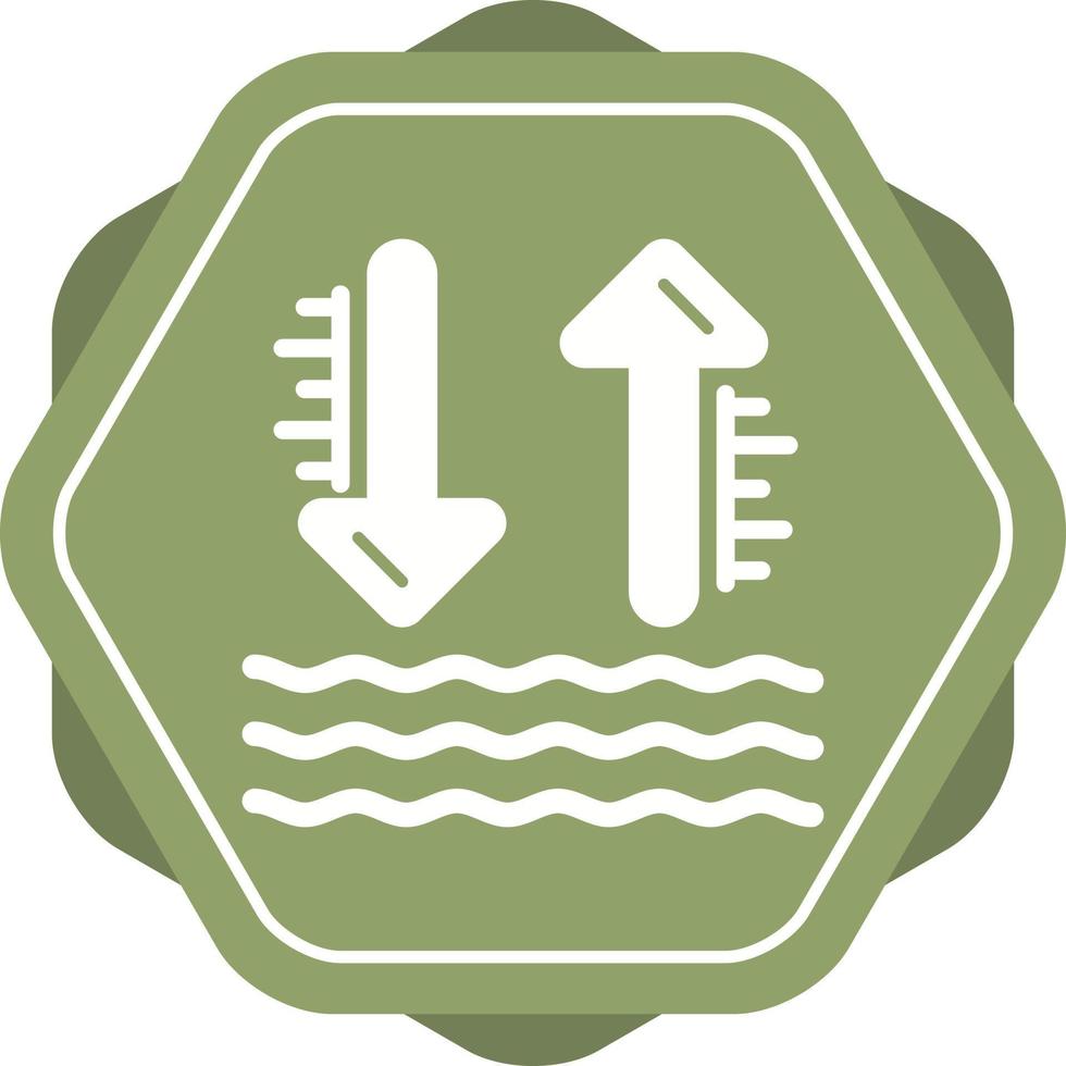 Unique Glyph Vector Icon