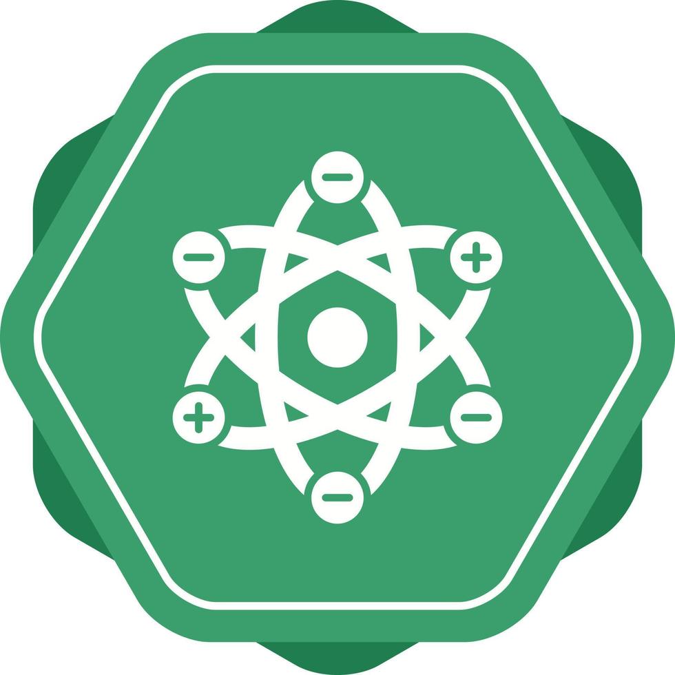 Atom Structure Vector Icon