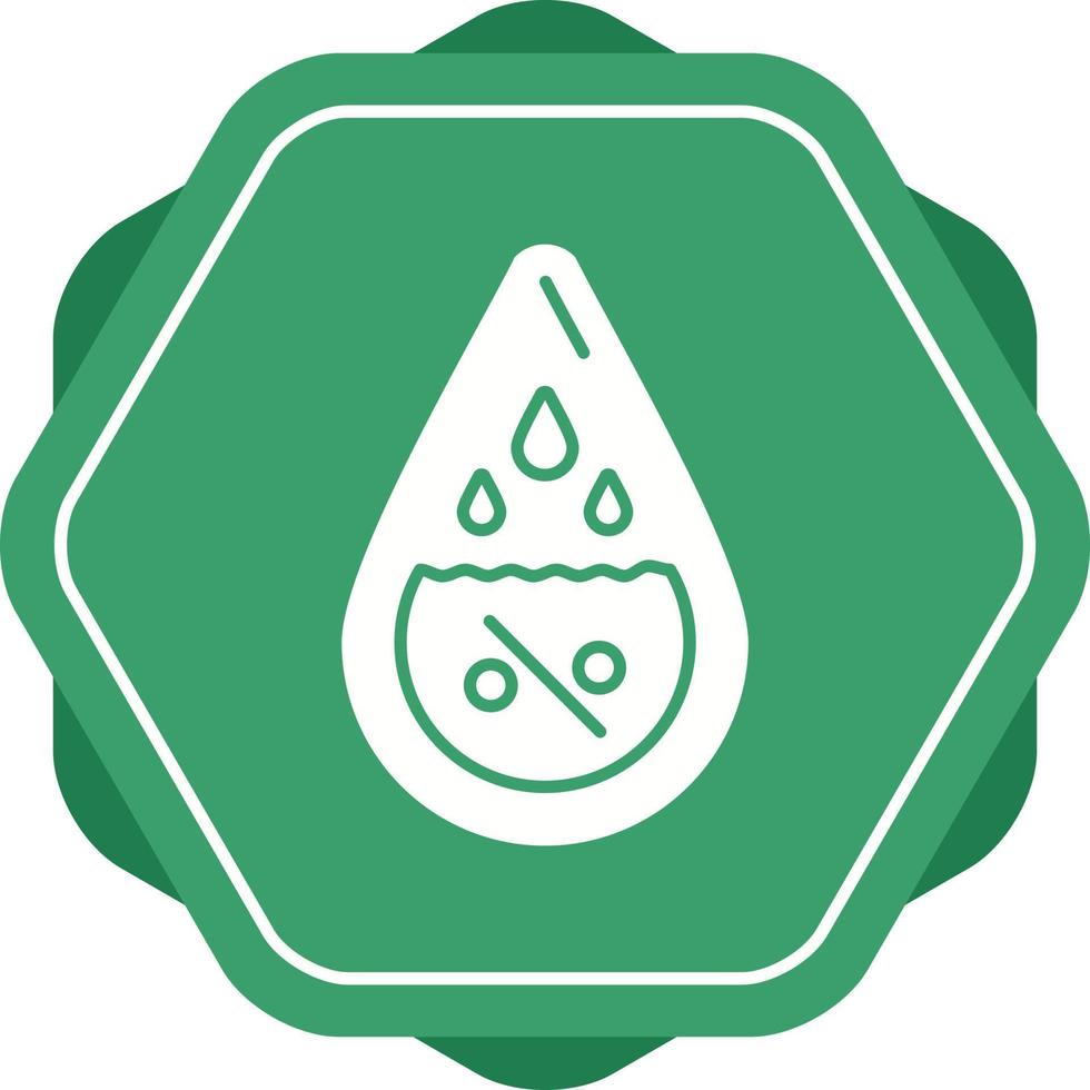 Unique Glyph Vector Icon