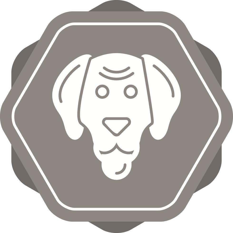 icono de vector de perro