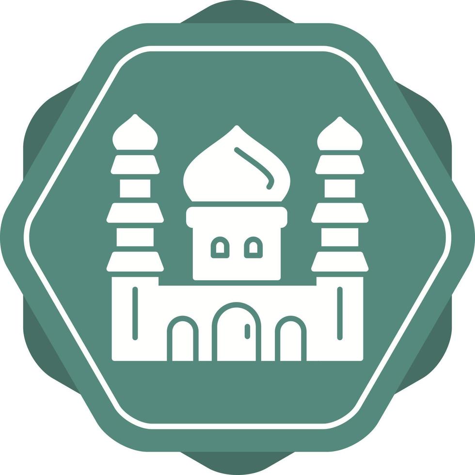 icono de vector de mezquita