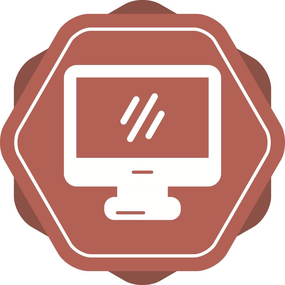 Monitor Vector Icon