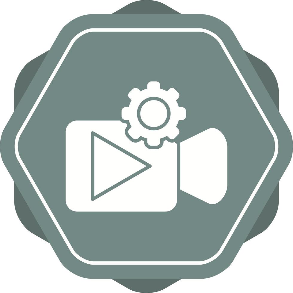 icono de vector de sarna de video