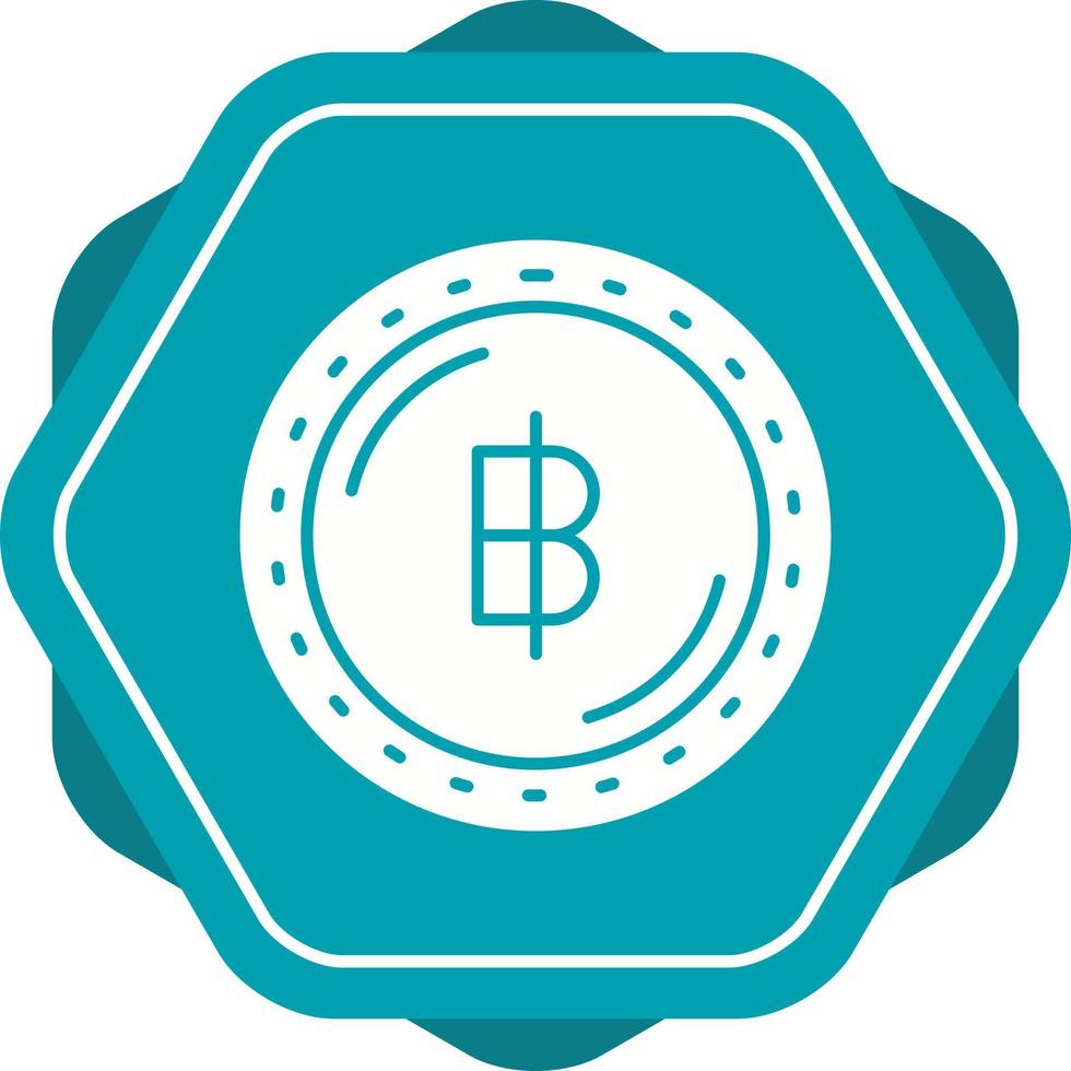 Baht Currency Vector Icon