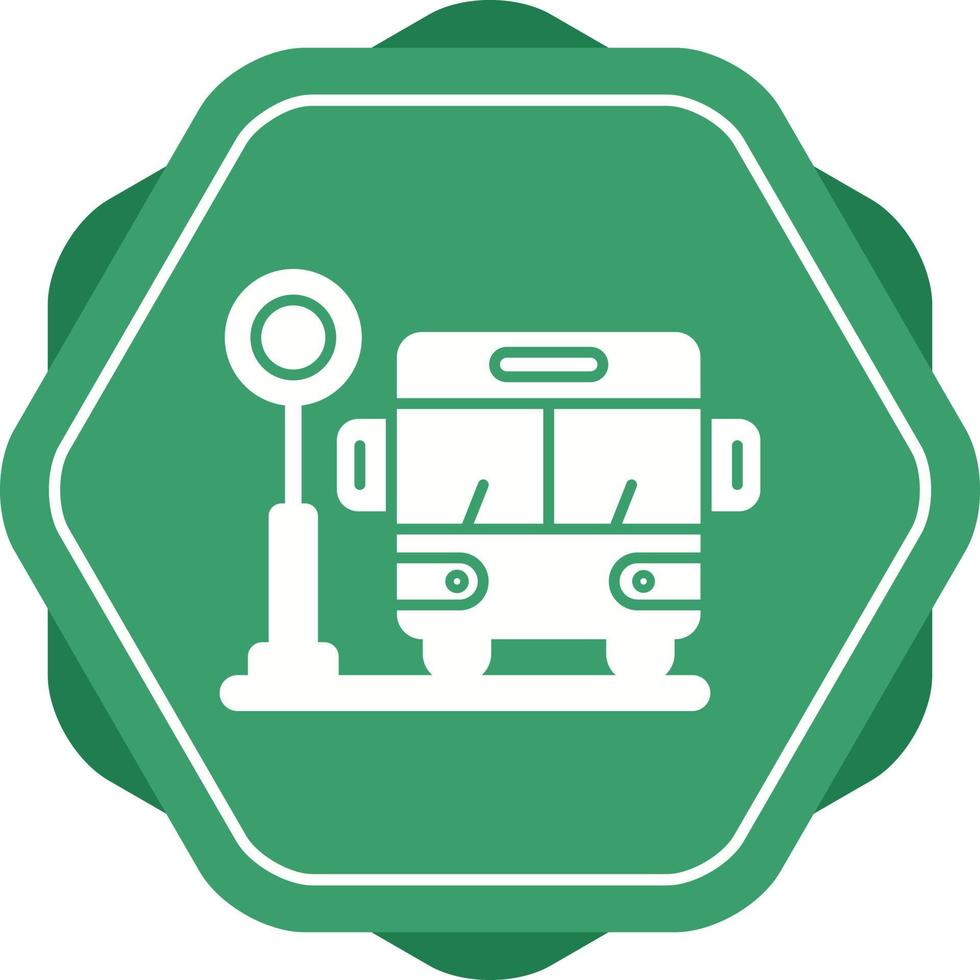 Bus Stop Vector Icon